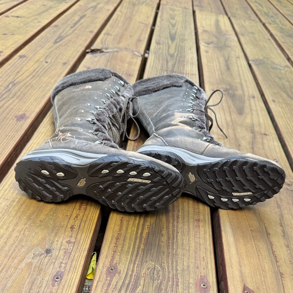 The North Face Brown Faux Fur-Lined Winter Boots - Picture 6 of 6